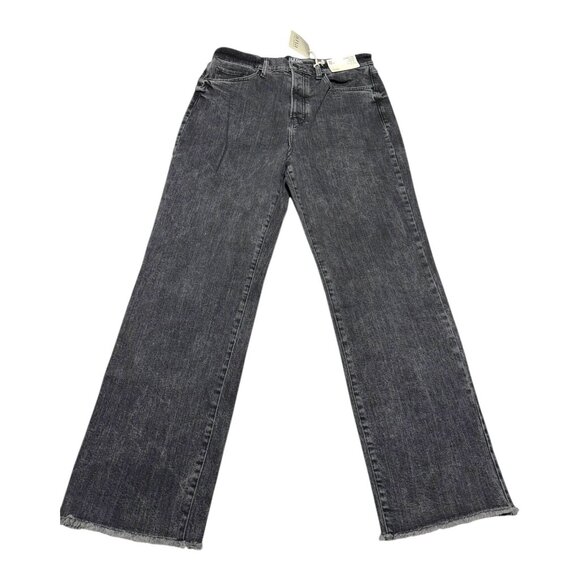 NWT A.N.A Highest Rise Vintage Straight Jeans Gray Size 10 Tall - Picture 8 of 12